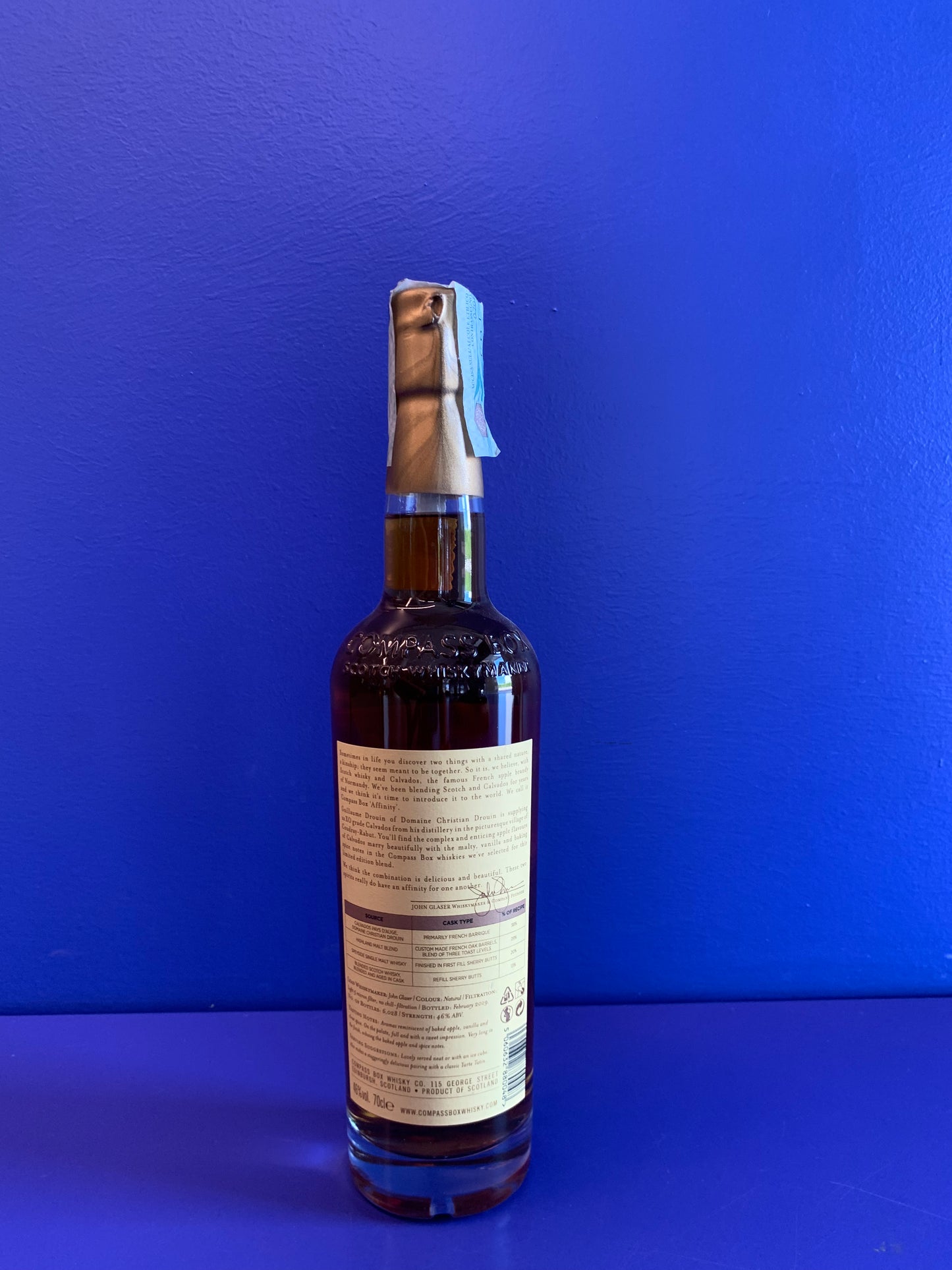 COMPASS BOX AFFINITY