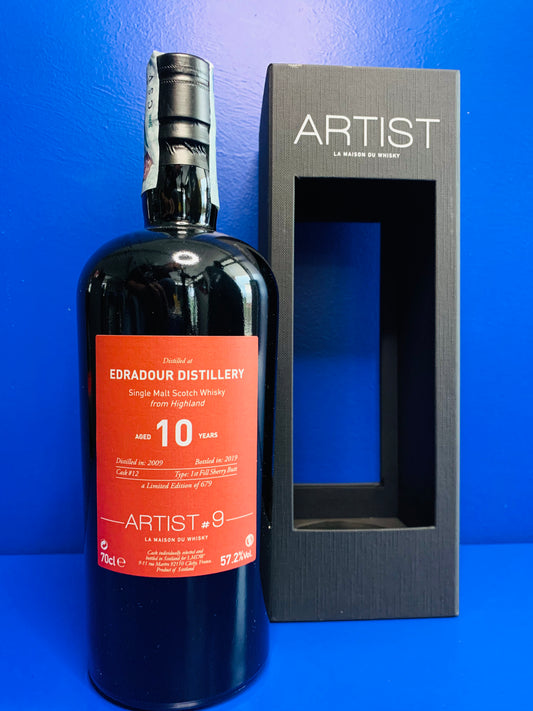 LA MAISON DU WHISKY ARTIST #9 EDRADOUR 10 YEARS OLD