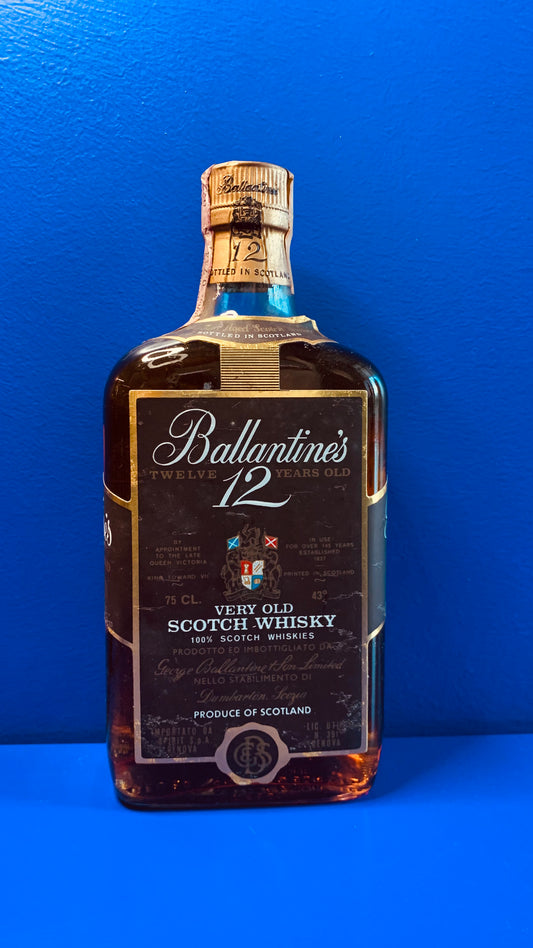 BALLANTINE’S 12 YEARS OLD VERY OLD SCOTCH WHISKY