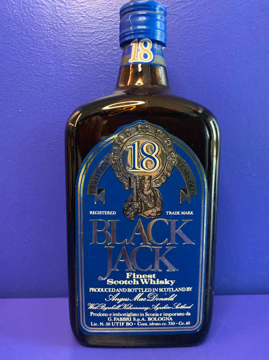 BLACK JACK | FINEST SCOTCH WHISKY 18 yo