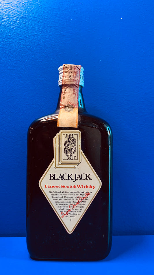 BLACK JACK OVER 5 YEARS OLD FINEST SCOTCH WHISKY