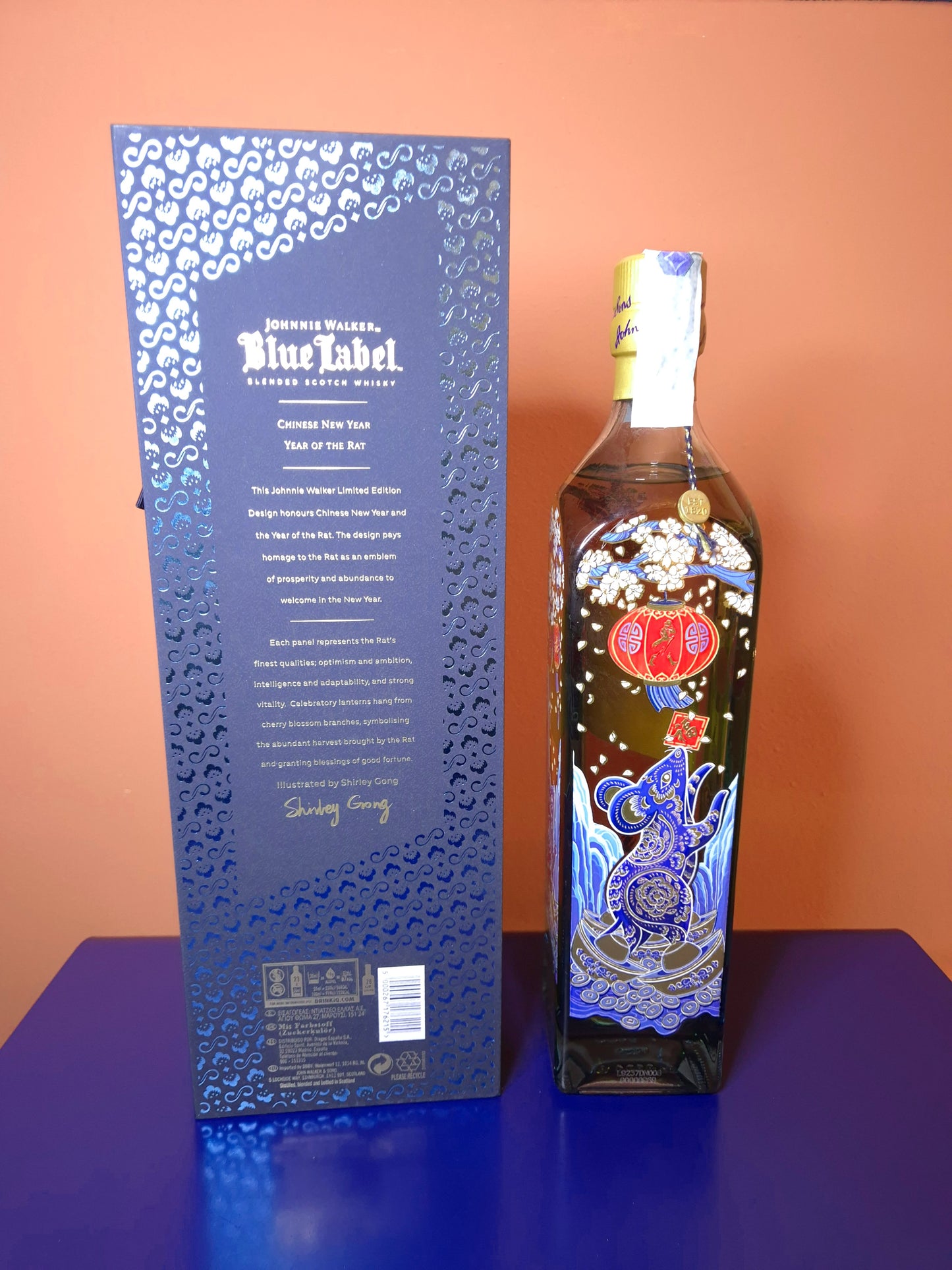 JOHNNY WALKER BLUE LABEL YEAR OF THE RAT
