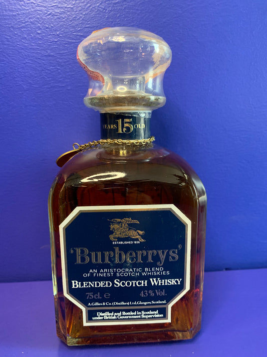 BURBERRY’S BLENDED SCOTCH WHISKY
