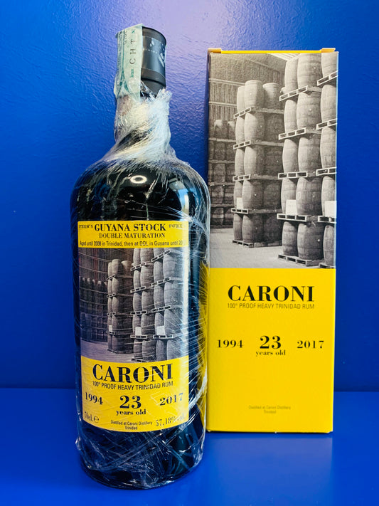 CARONI 1994 | HEAVY FULL PROOF TRINIDAD RUM 23 yo | GUYANA STOCK