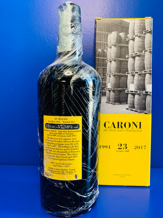 CARONI 1994 | HEAVY FULL PROOF TRINIDAD RUM 23 yo | GUYANA STOCK