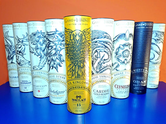 DIAGEO GAMES OF THRONES COLLECTION || COLLEZIONE COMPLETA