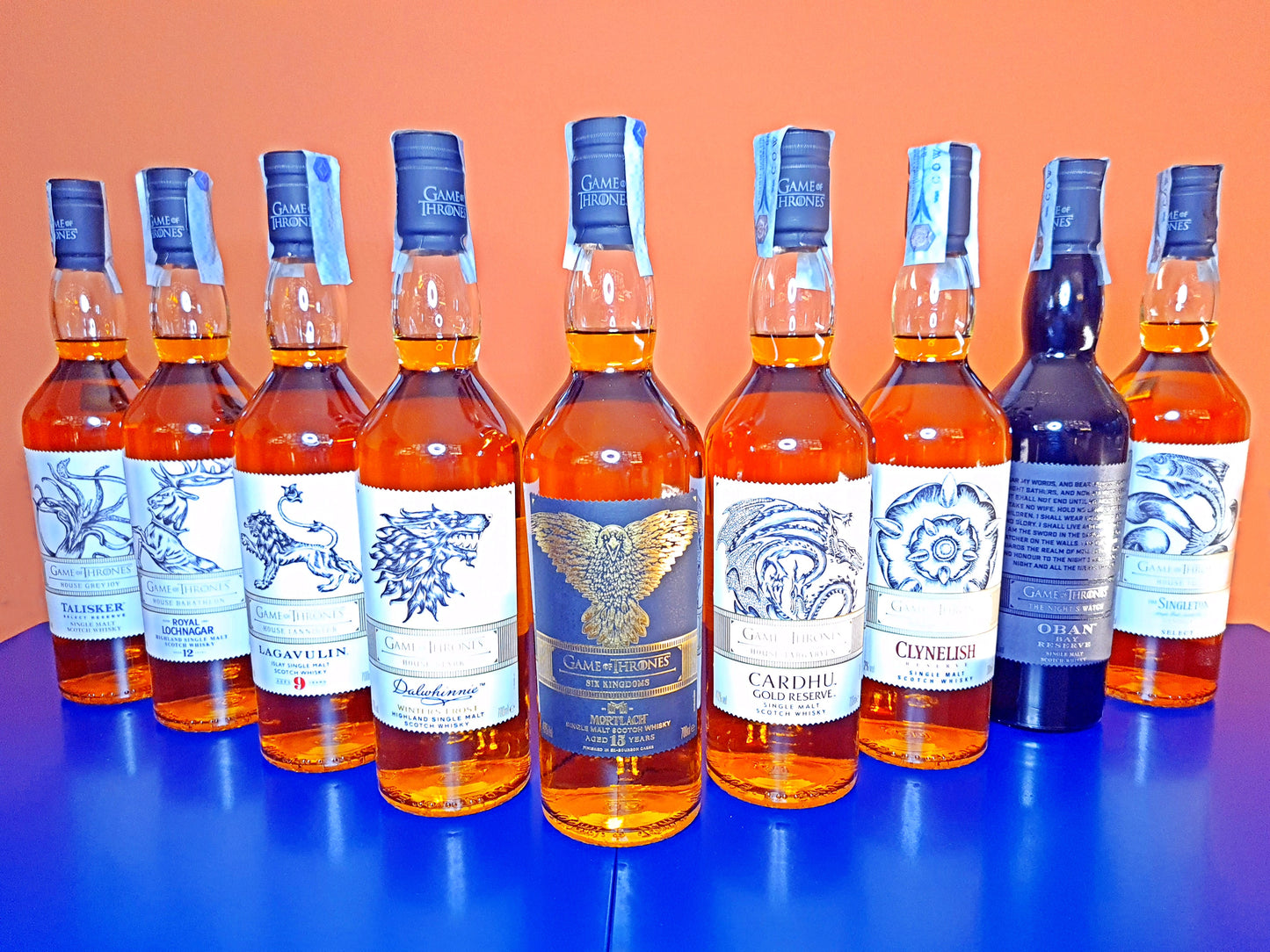 DIAGEO GAMES OF THRONES COLLECTION || COLLEZIONE COMPLETA