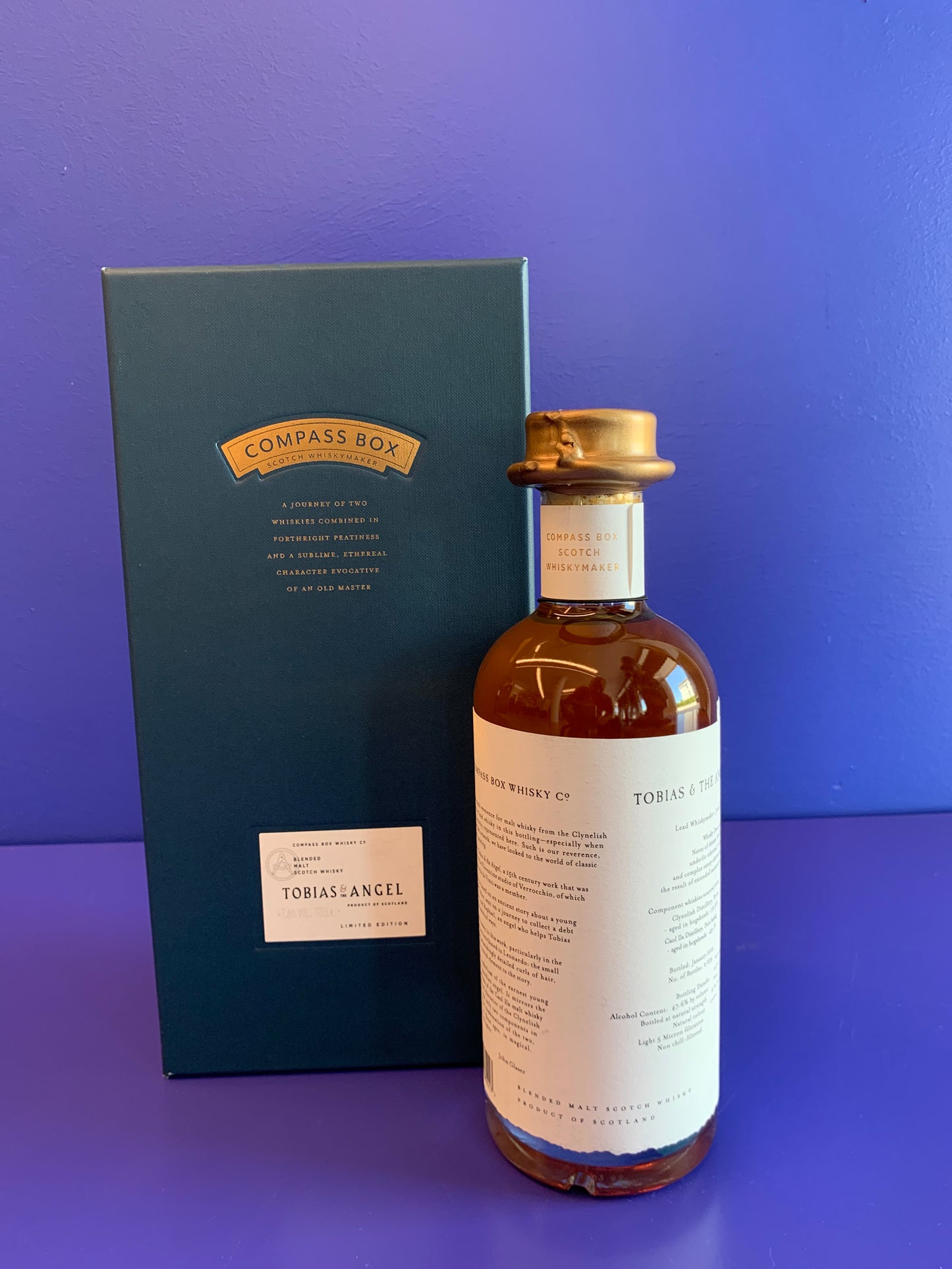 COMPASS BOX TOBIAS & THE  ANGEL