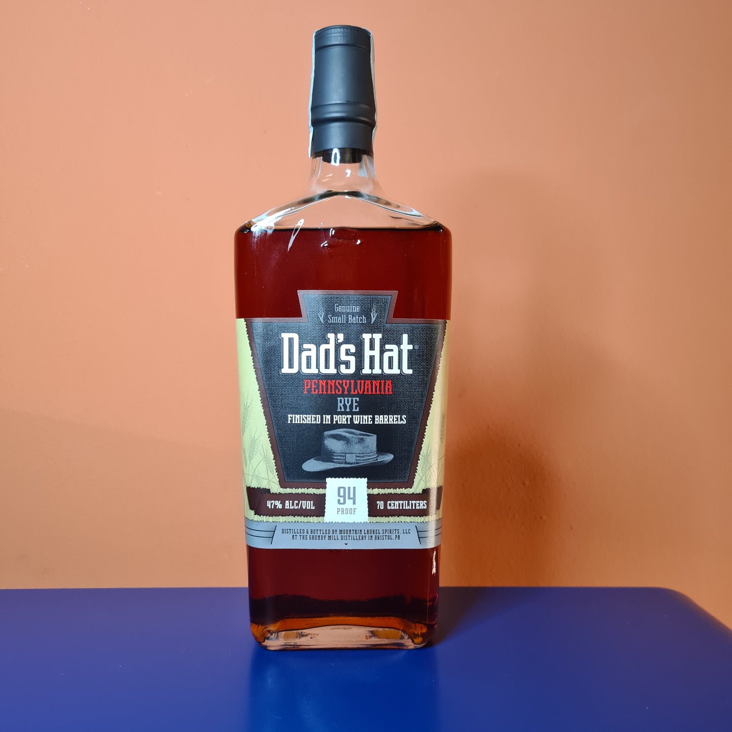 DAD’S HAT PENNSYLVANIA RYE FINISHED IN PORT BARRELS