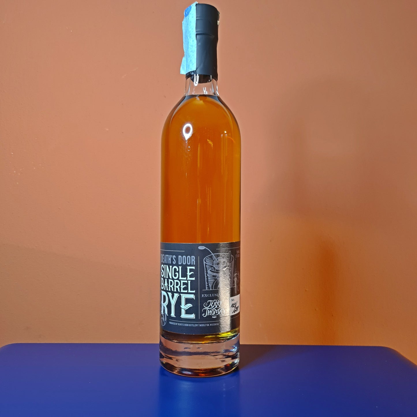 DEATH’S DOOR SINGLE BARREL RYE JERRY THOMAS EXCLUSIVE