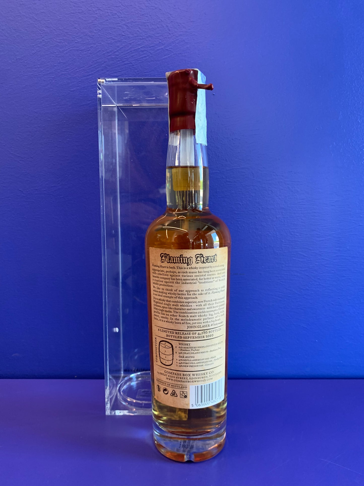 COMPASS BOX FLAMING HEART 10 ANNIVERSARY