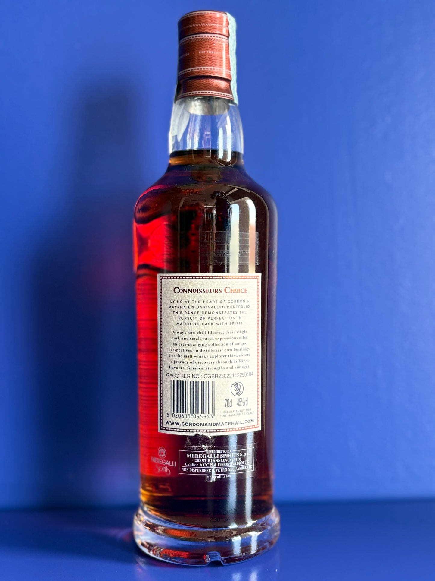 GORDON & MACPHAIL "WOOD FINISHED CONNOISSEUR CHOICE" AULTMORE 13 YO