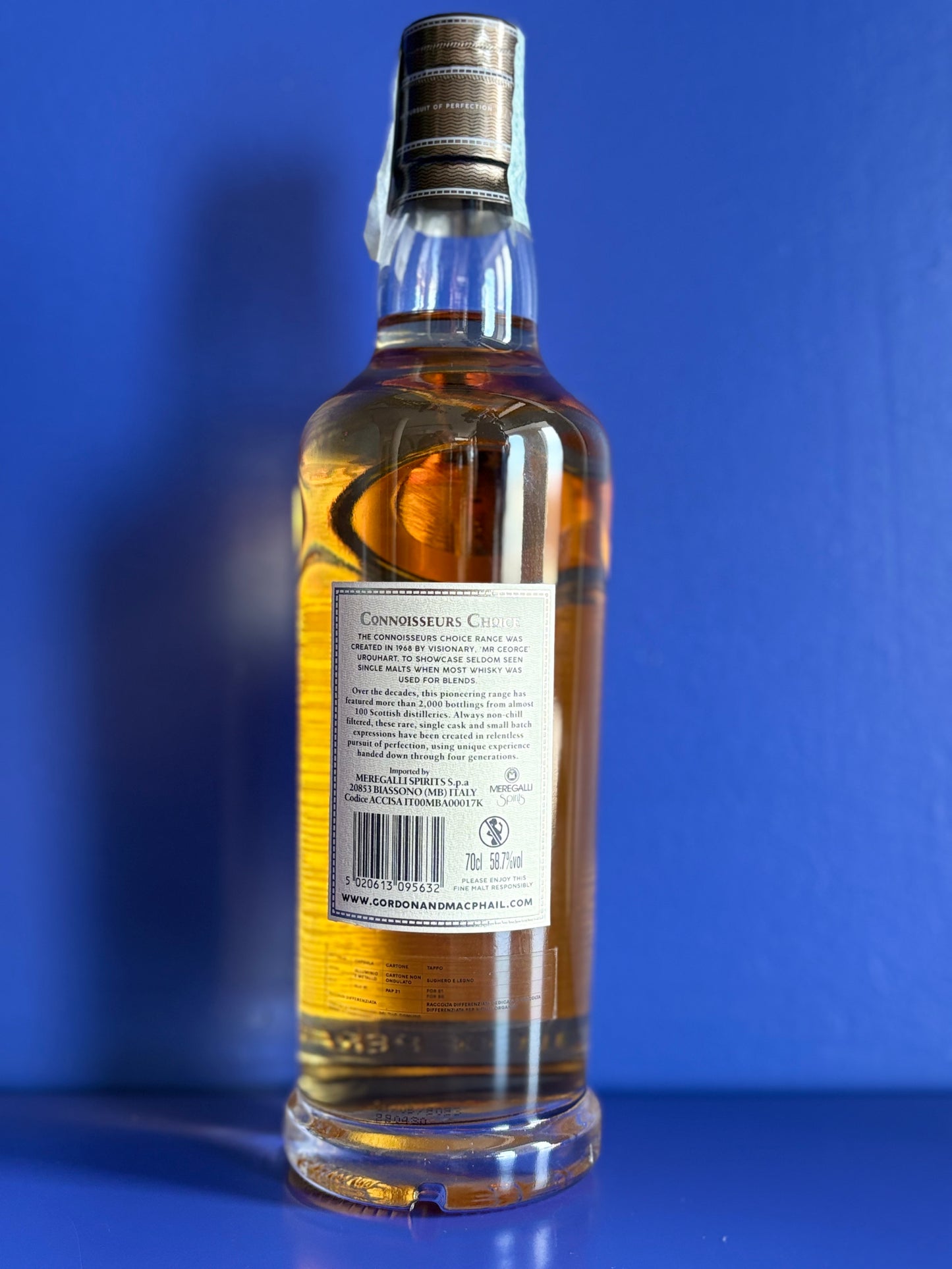 GORDON & MACPHAIL "CASK STRENGTH CONNOISSEUR CHOICE" TAMDHU 15 YO