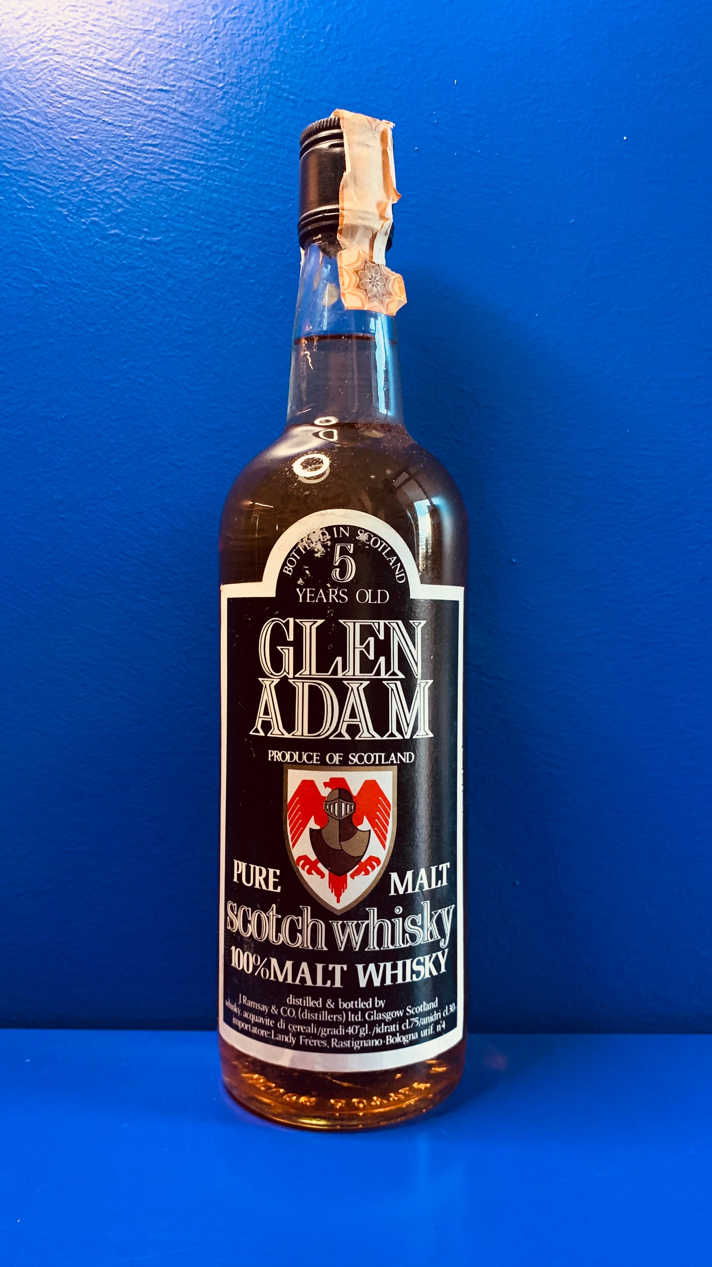 GLEN ADAM 5 YEARS OLD PURE MALT SCOTCH WHISKY