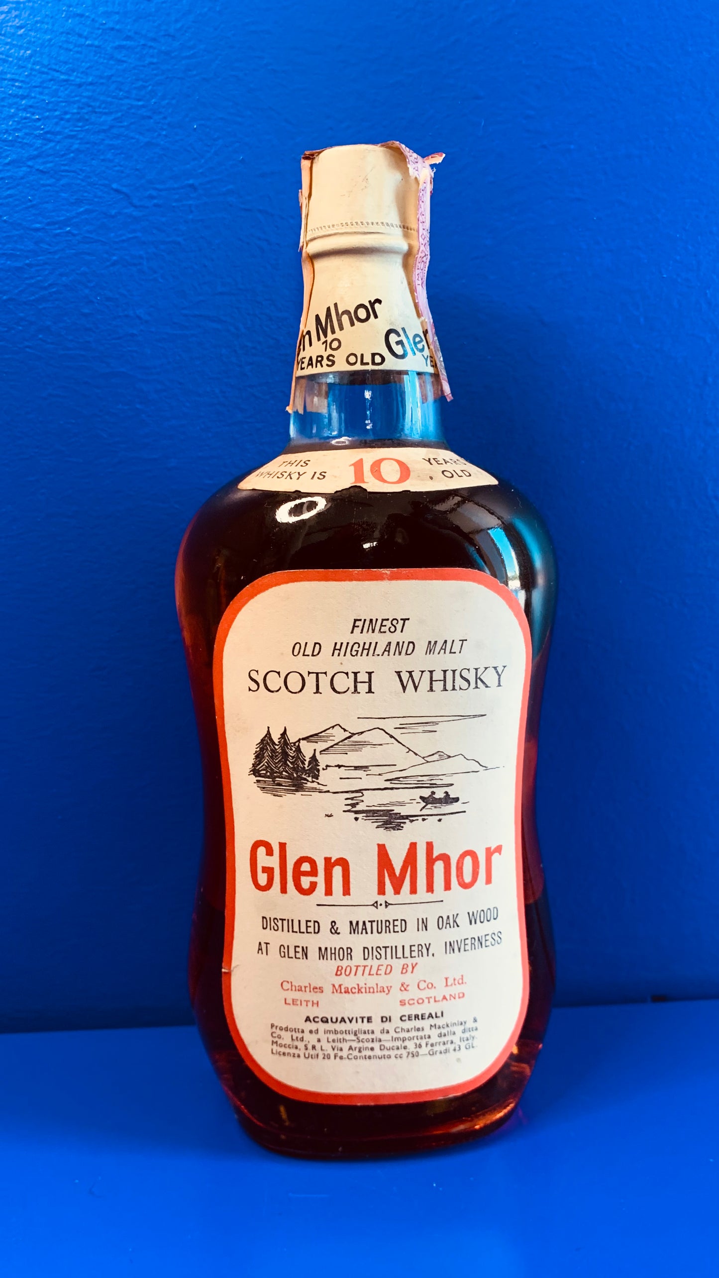 GLEN MHOR 10 YEARS OLD