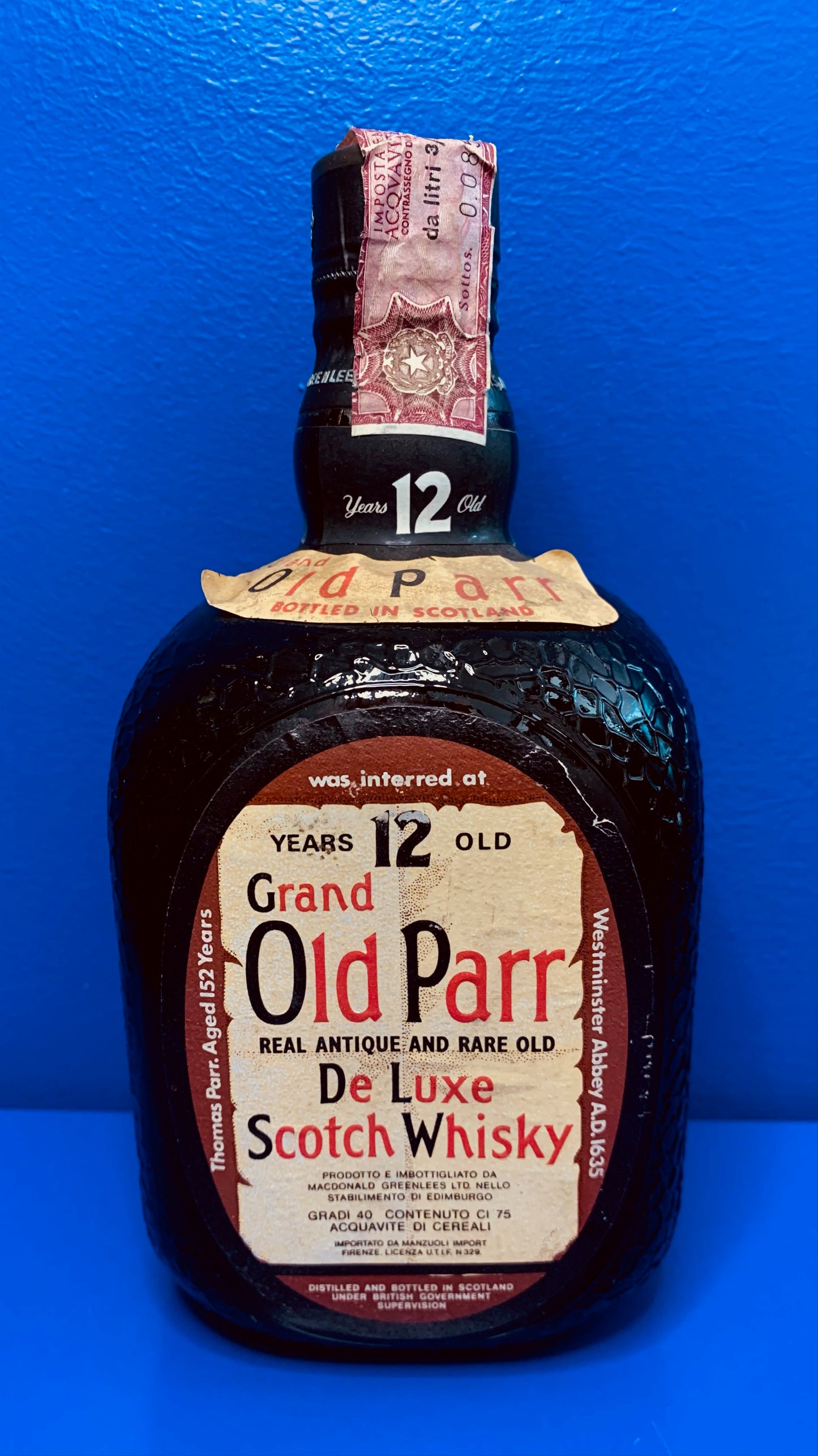GRAND OLD PARR 12 YO