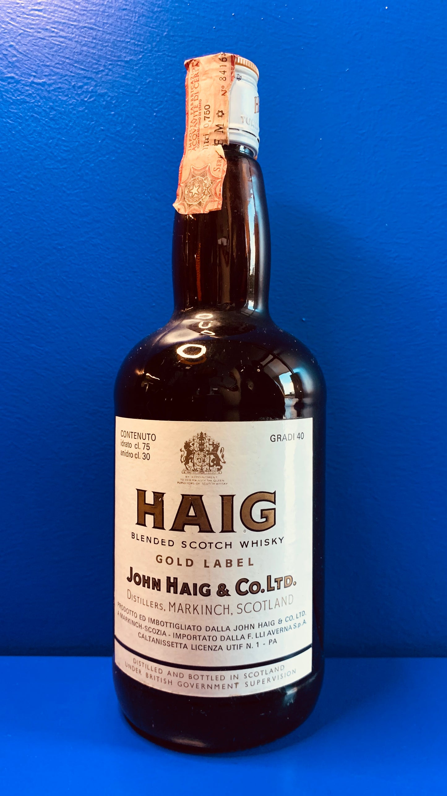 HAIG GOLD LABEL BLENDED SCOTCH WHISKY