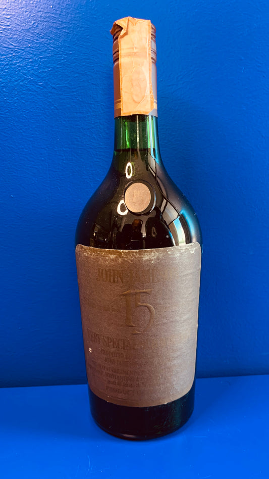 JOHN JAMESON 15 YO VINTAGE BOTTLE