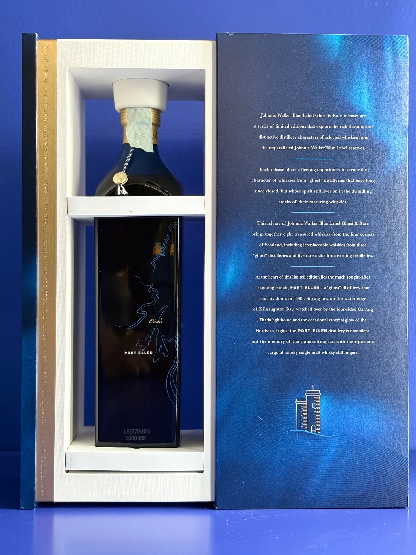 JOHNNIE WALKER BLUE LABEL GHOST AND RARE