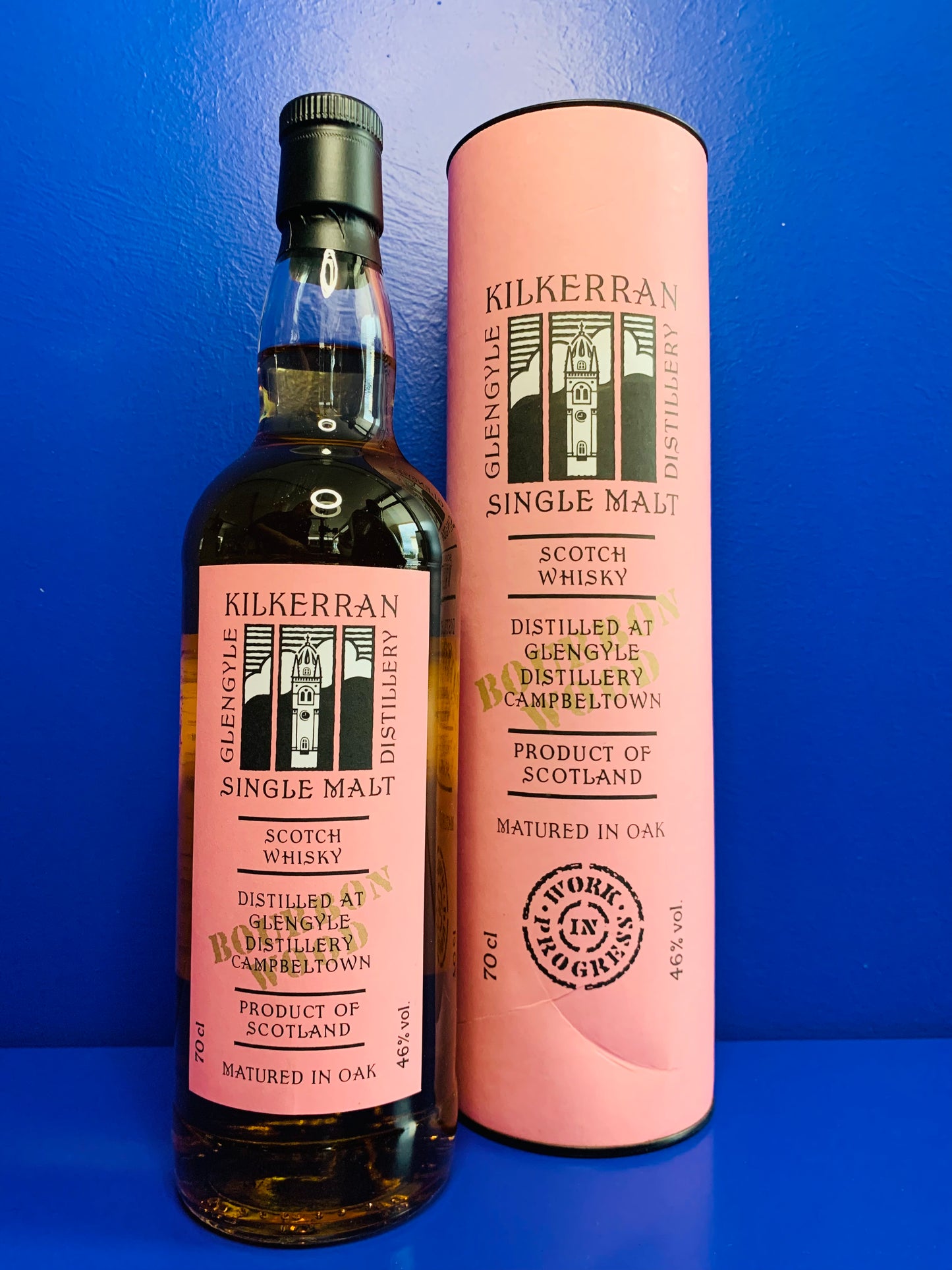 KILKERRAN WORK IN PROGRESS #6 BOURBON WOOD