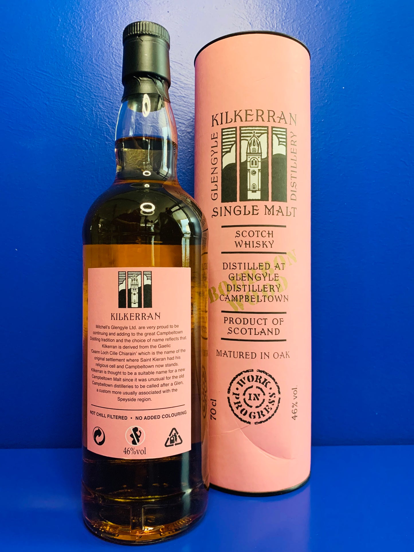 KILKERRAN WORK IN PROGRESS #6 BOURBON WOOD