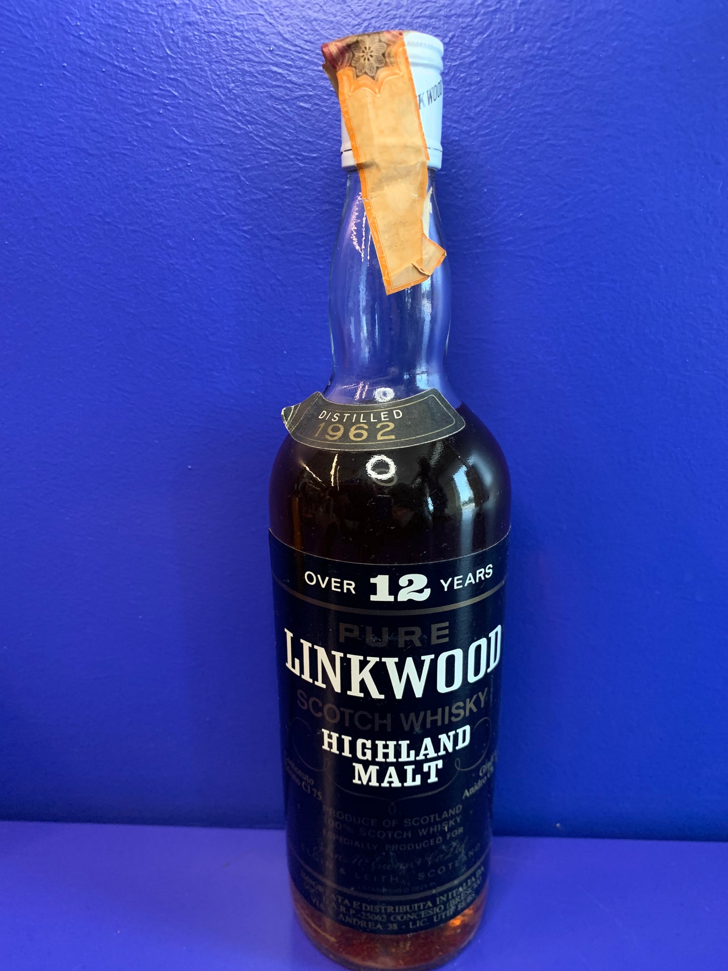 LINKWOOD 12 yo | 1962