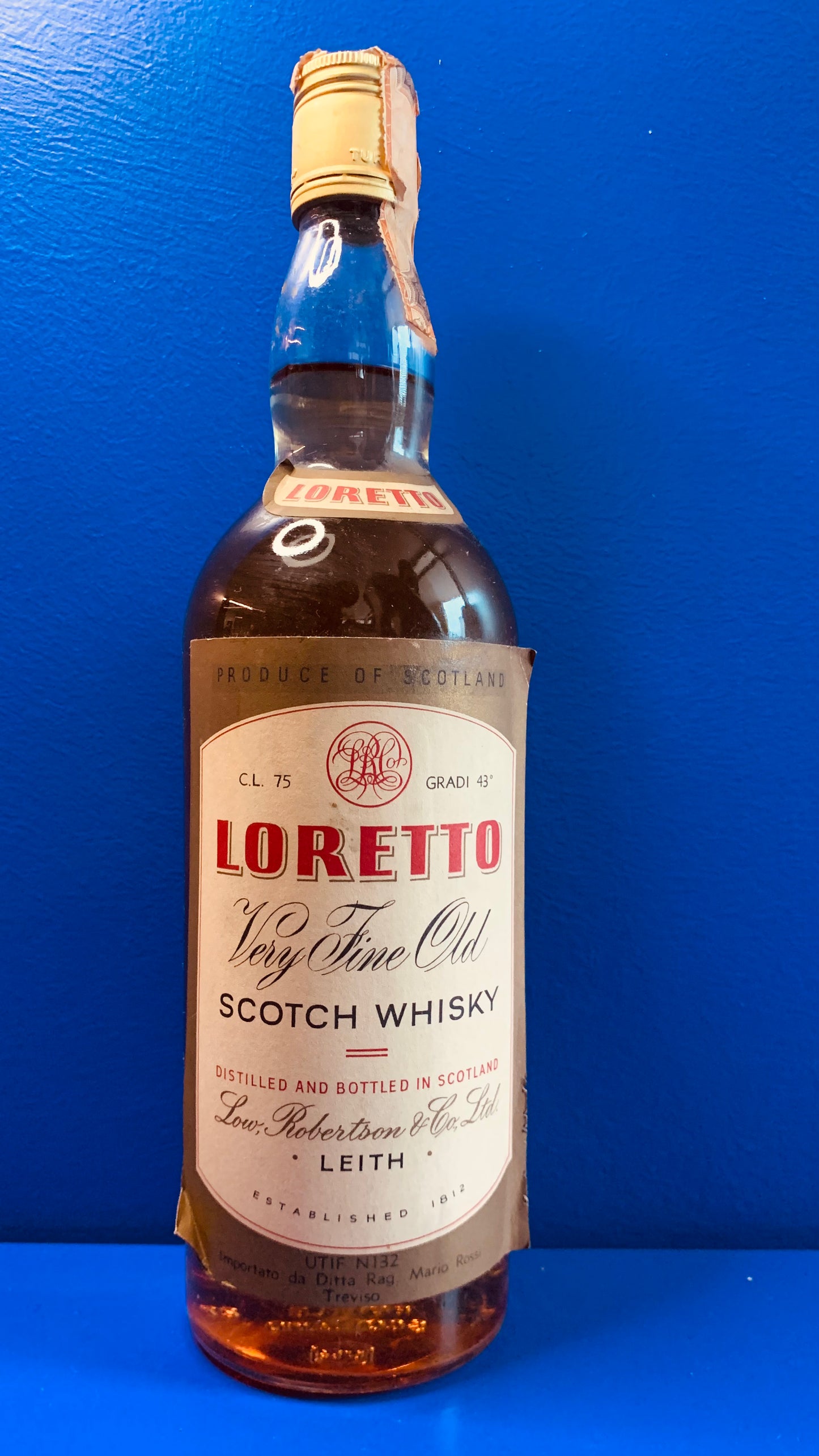 LORETTO VERY FINE OLD SCOTCH WHISKY