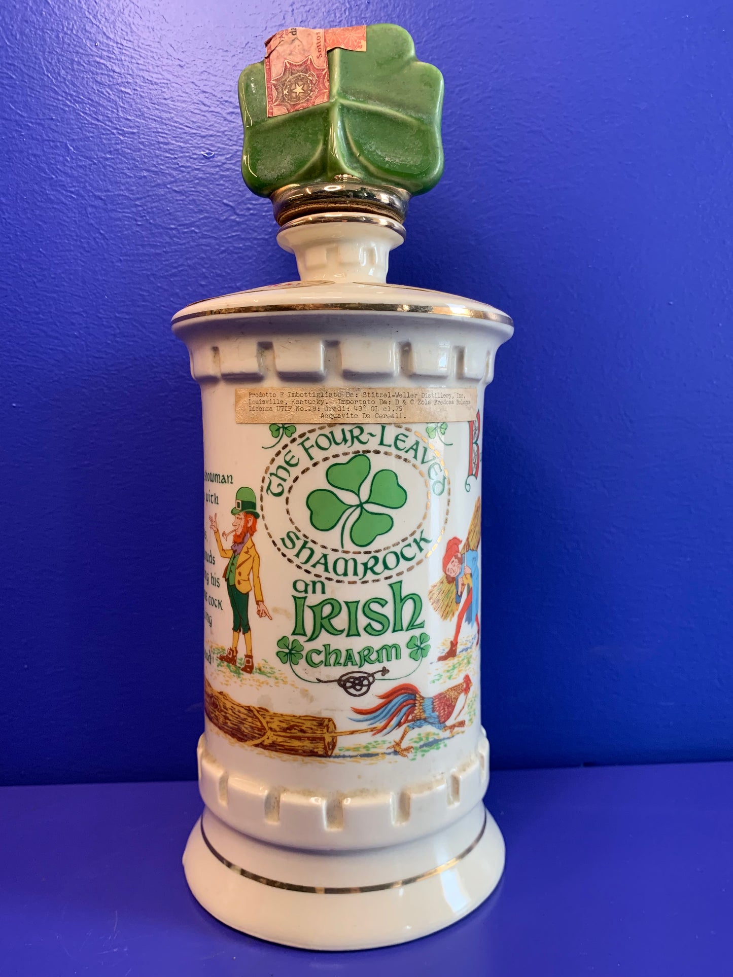 OLD FITZGERALD | KENTUCKY STRAIGHT BOURBON WHISKEY | AN IRISH CHARM