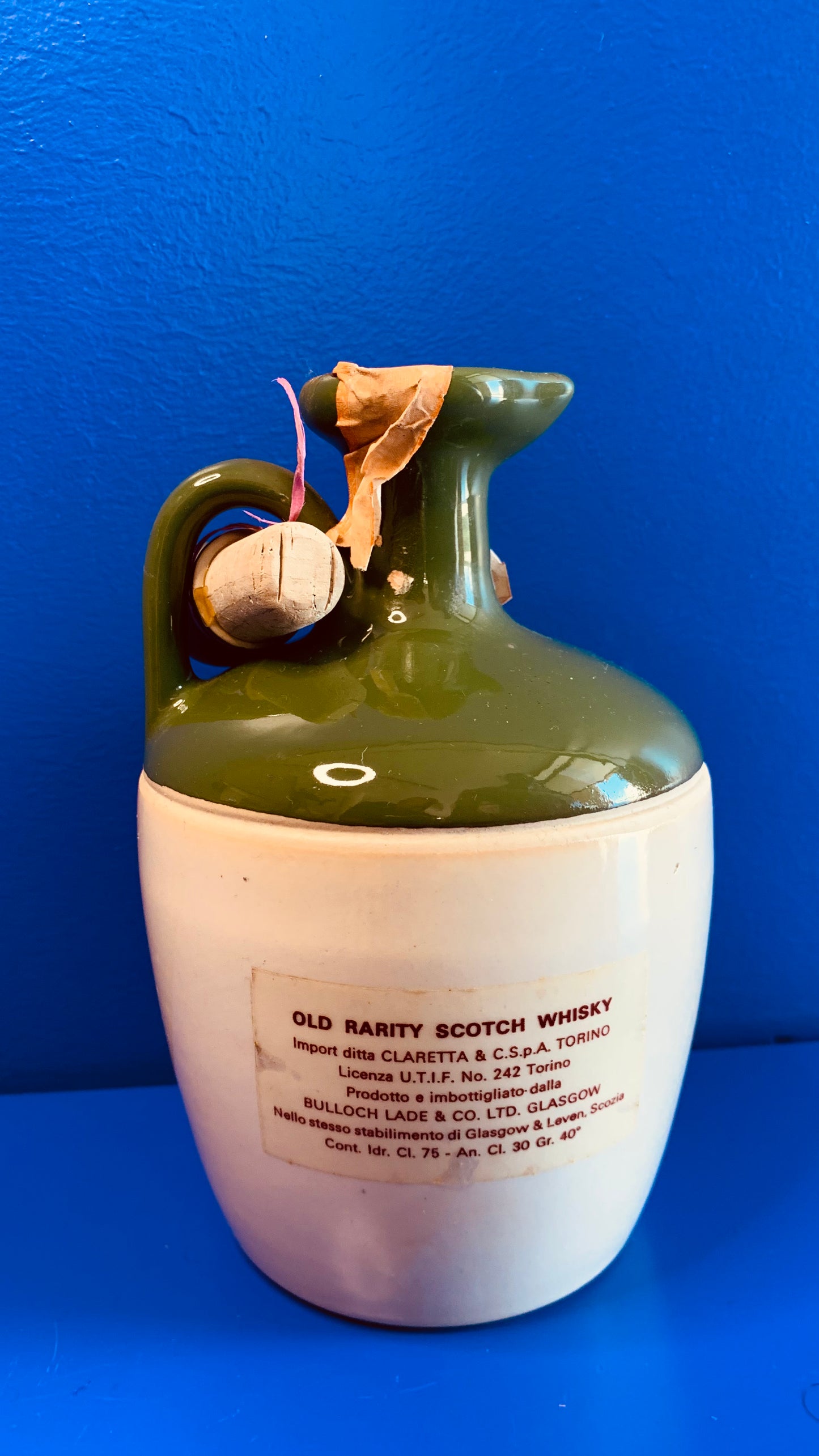 OLD RARITY 12 yo DE LUXE SCOTCH WHISKY