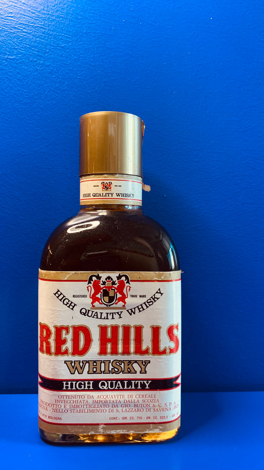 RED HILLS HIGH QUALITY WHISKY