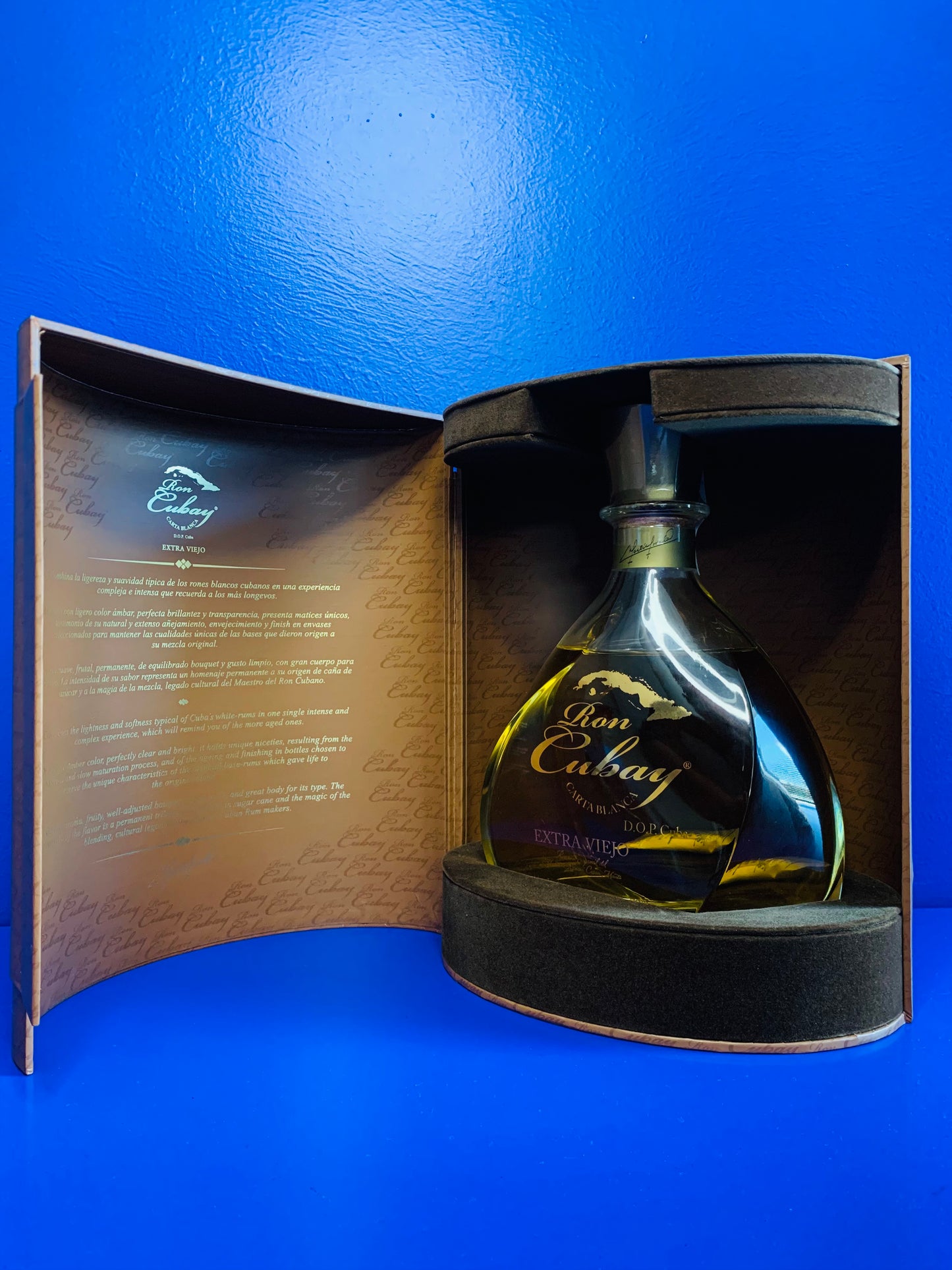 RON CUBAY 1870 CARTA BLANCA EXTRA VIEJO 14 ANNI