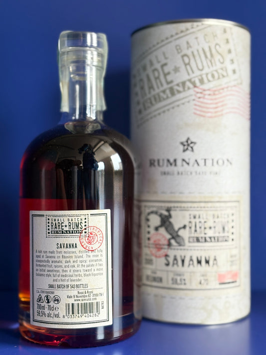 RUM NATION | RARE RUMS SMALL BATCH | SAVANNA 2017