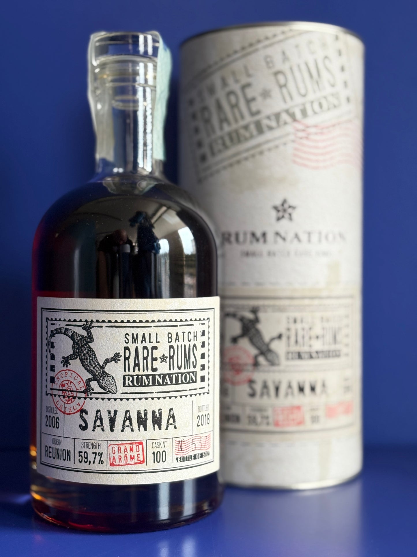 RUM NATION | RARE RUMS SMALL BATCH | SAVANNA 2006/2018