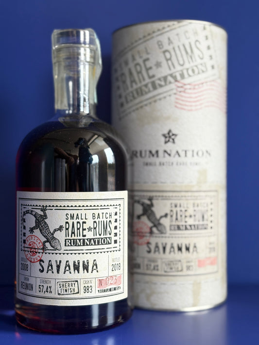 RUM NATION | RARE RUMS SMALL BATCH | SAVANNA 2008/2018 | BOTT. 23