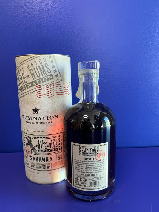 RUM NATION | RARE RUMS SMALL BATCH | SAVANNA 2008/2018 | BOTT. 24