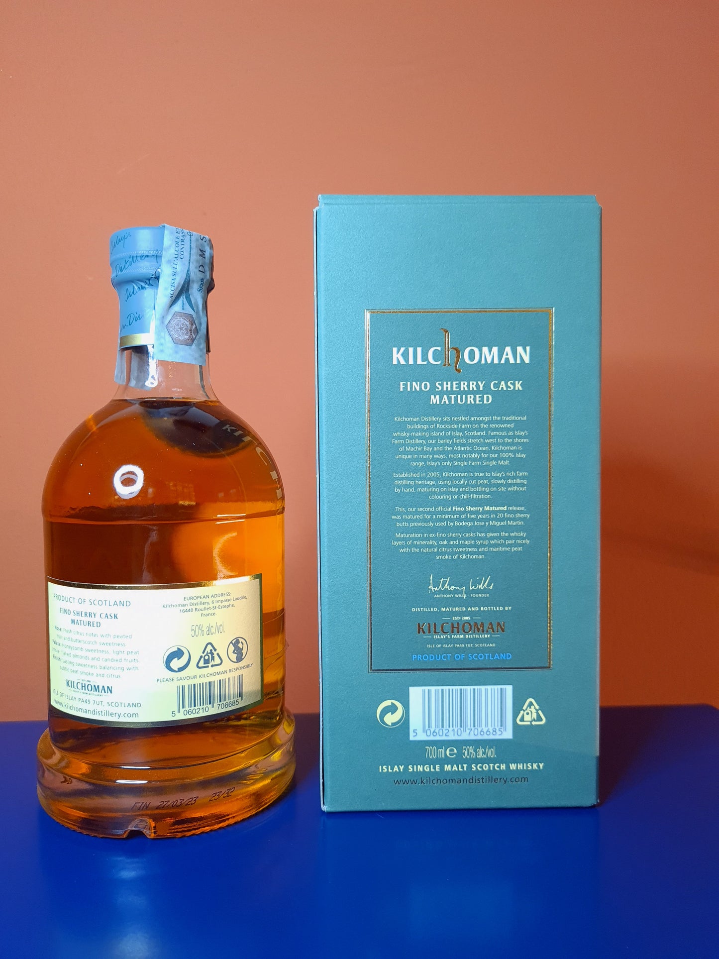 KILCHOMAN | SHERRY FINO | CASK MATURED