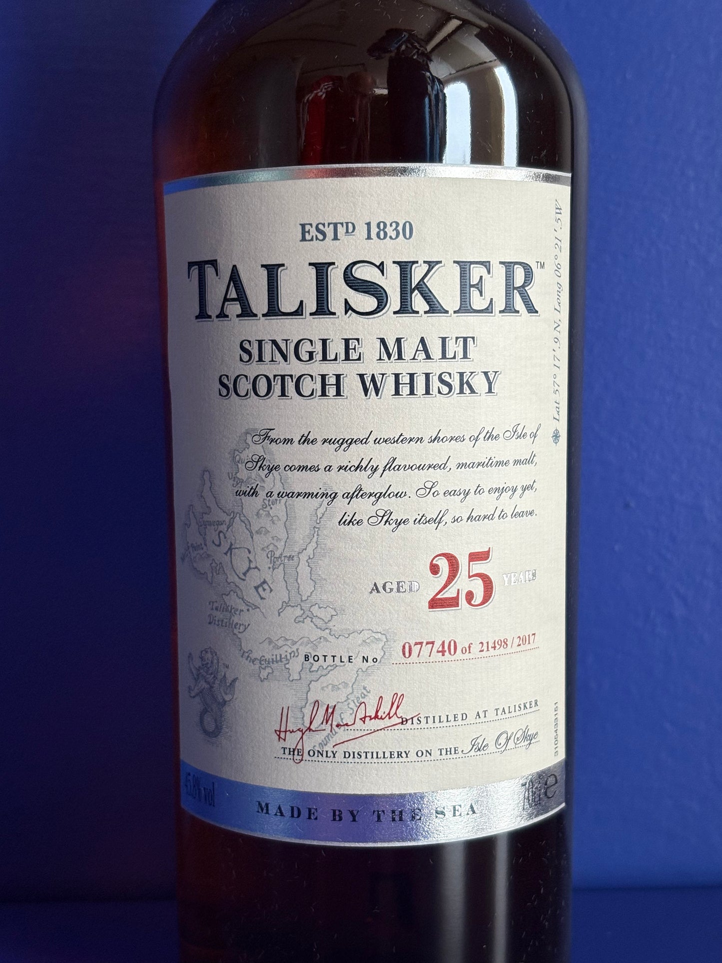 TALISKER 25 YO | 2017 EDITION