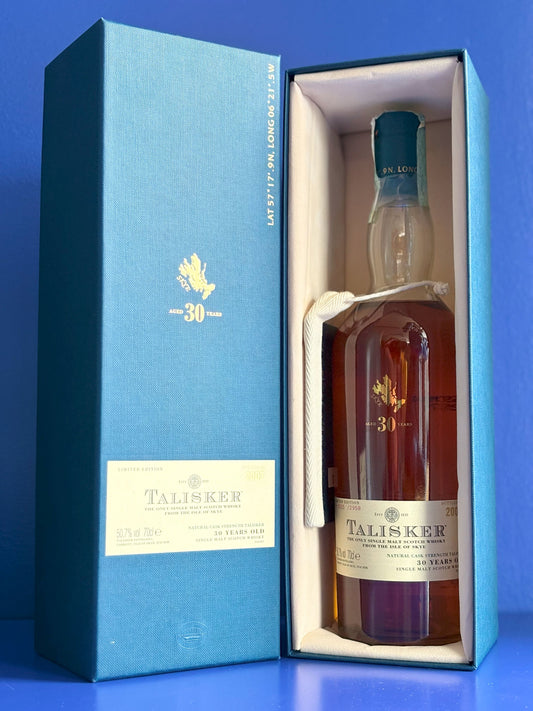 TALISKER 30 YO | 2007 EDITION | CASK STRENGHT | LIMITED EDITION