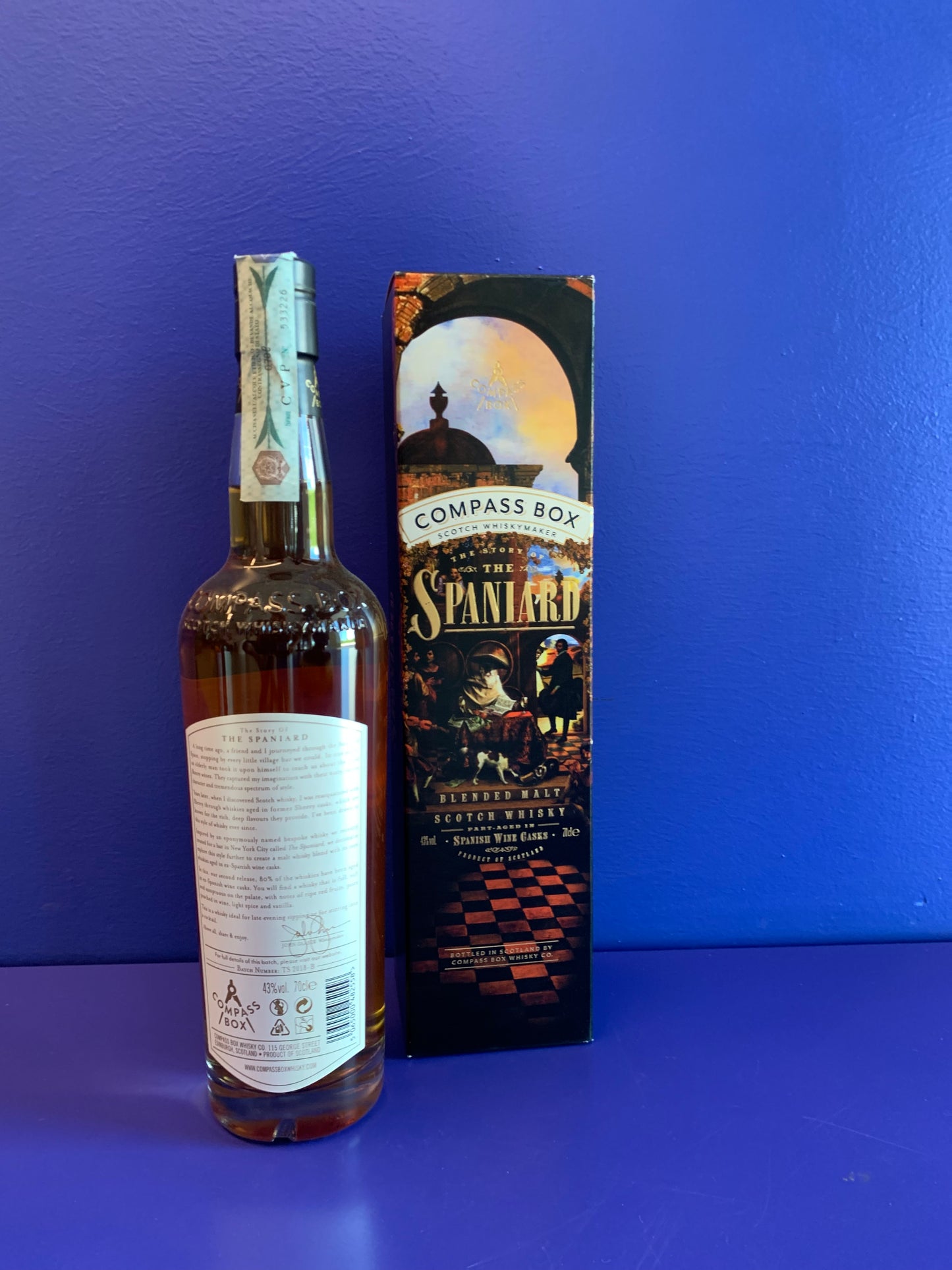 COMPASS BOX THE STORY OF SPANIARD