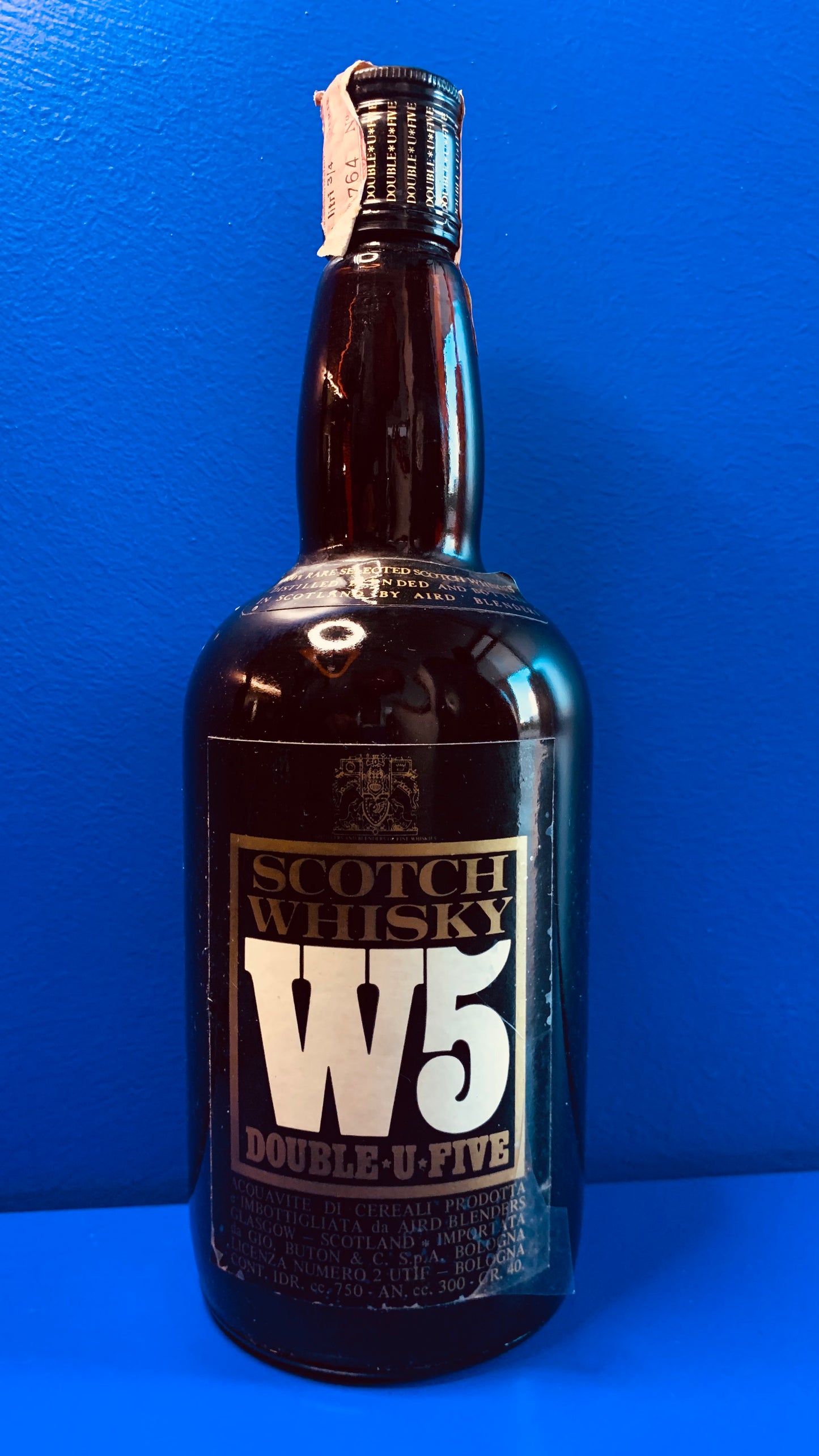 W5 DOUBLE-U-FIVE SCOTCH WHISKY