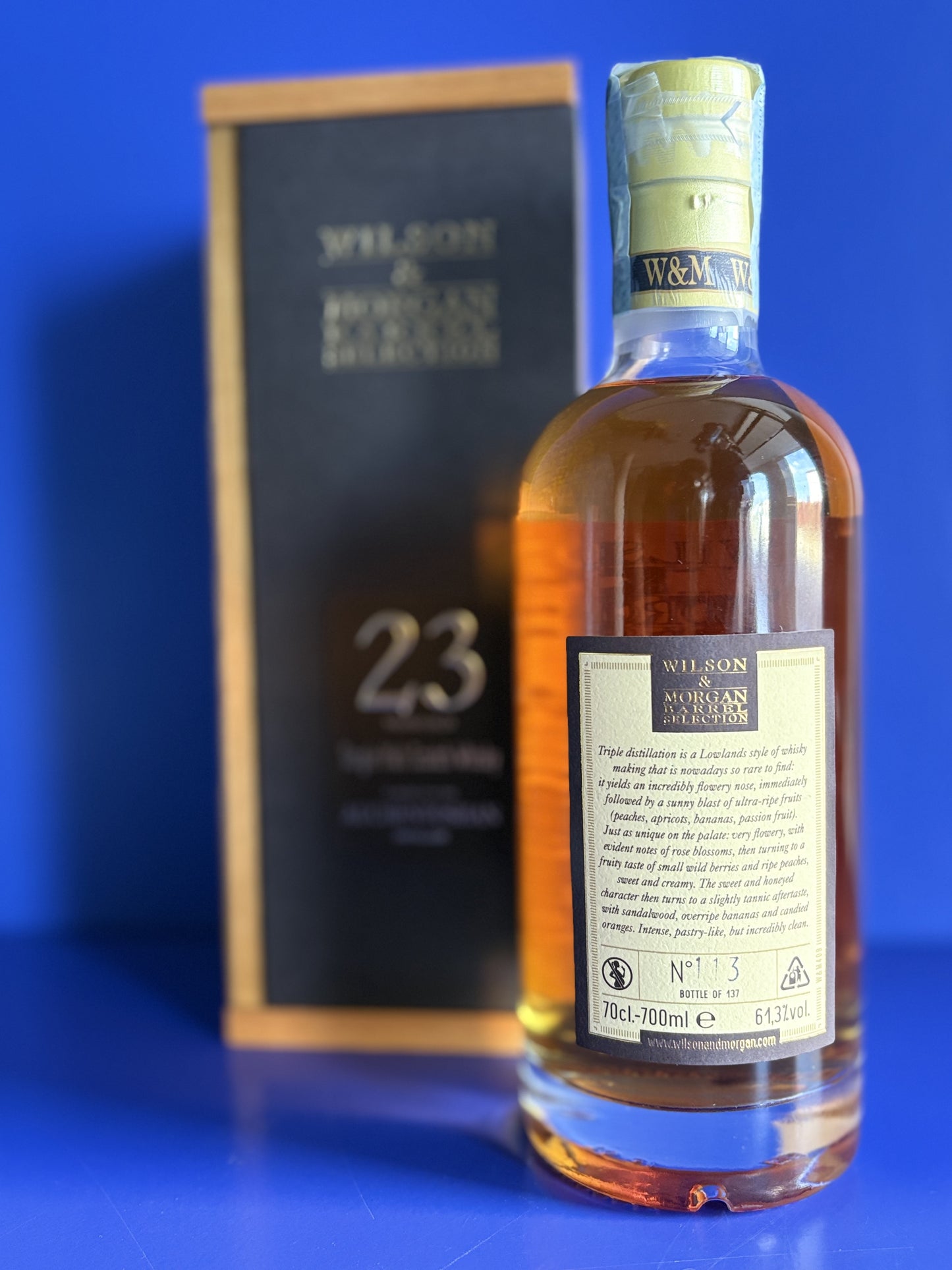 WILSON & MORGAN BARREL SELECTION AUCHENTOSHAN 1998 23 YO
