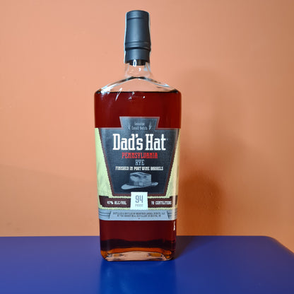 DAD’S HAT PENNSYLVANIA RYE FINISHED IN PORT BARRELS