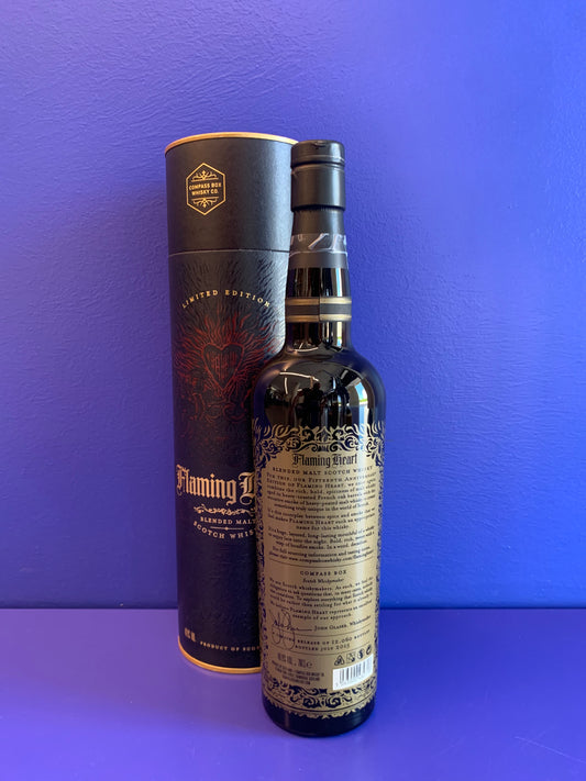 COMPASS BOX FLAMING HEART | 2015 15TH ANNIVERSARY