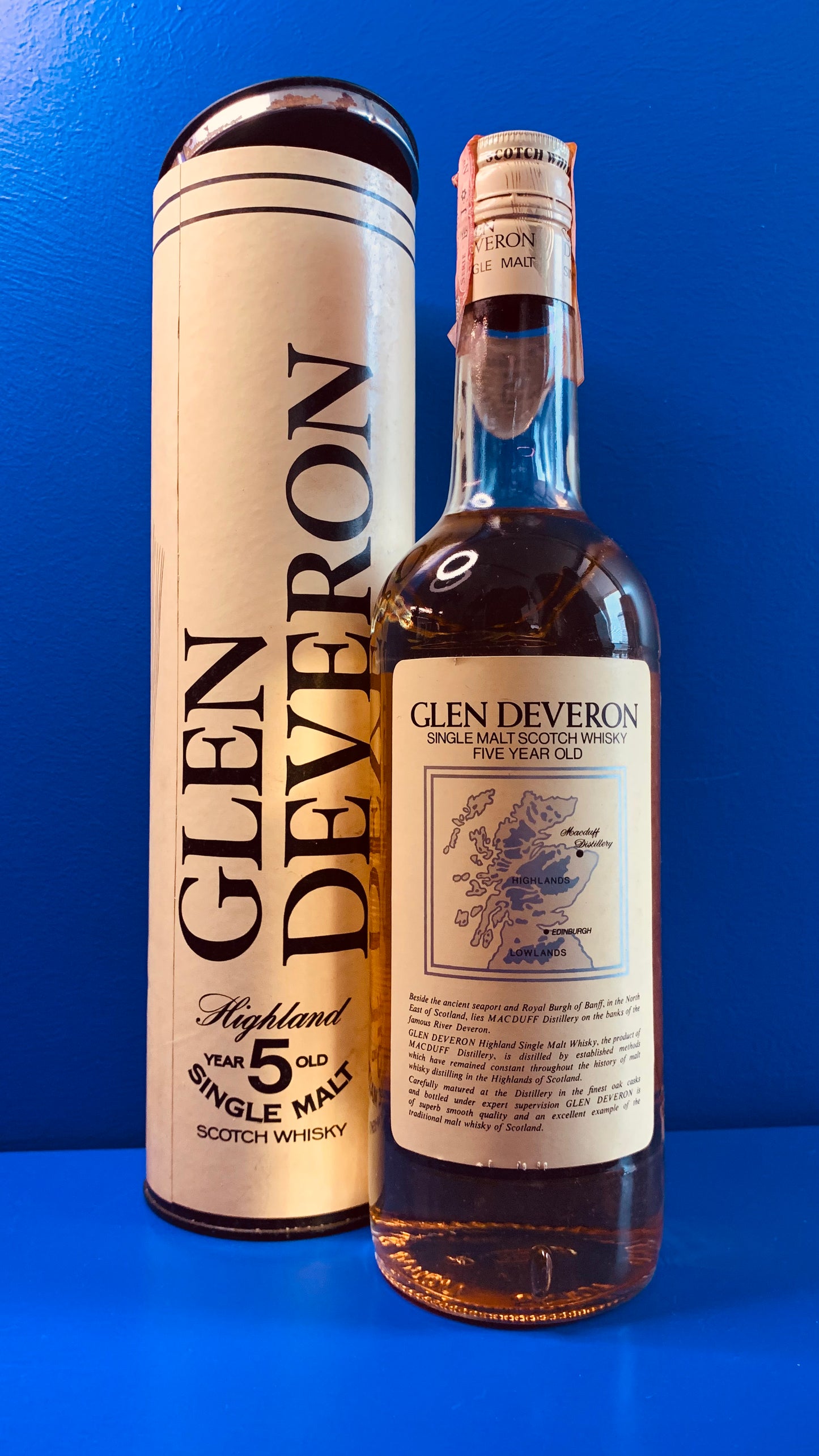 WILLIAM LAWSON’S GLEN DEVERON 5 YEARS OLD