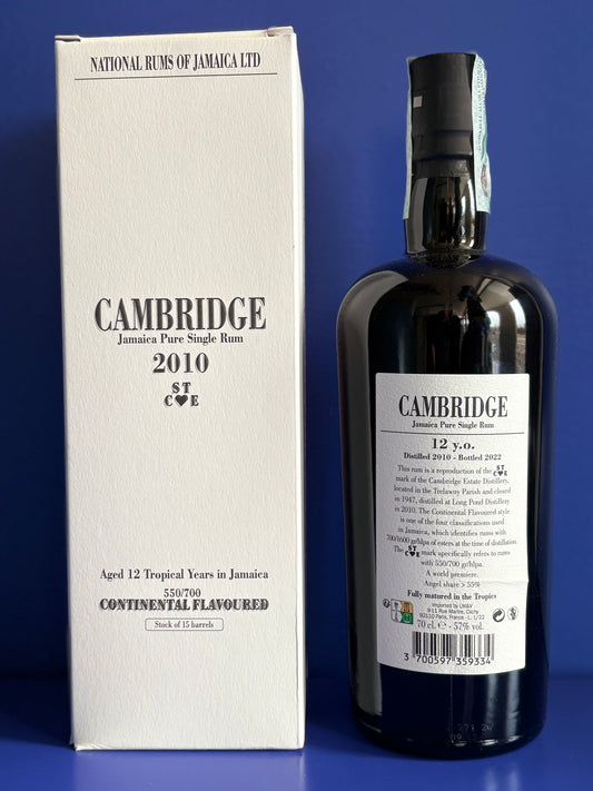 CAMBRIDGE 2010 STCE CONTINENTAL FLAVOURED