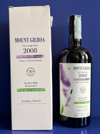 MOUNT GILBOA 2008 BARREL PROOF 70TH VELIER ANNIVERSARY