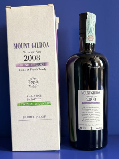 MOUNT GILBOA 2008 BARREL PROOF 70TH VELIER ANNIVERSARY