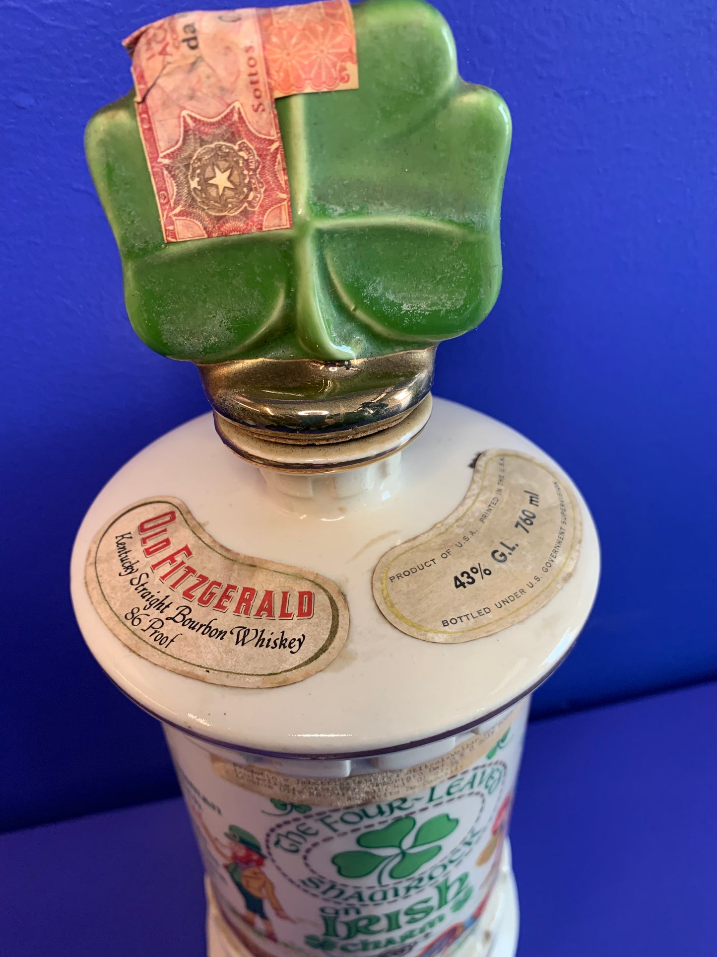 OLD FITZGERALD | KENTUCKY STRAIGHT BOURBON WHISKEY | AN IRISH CHARM