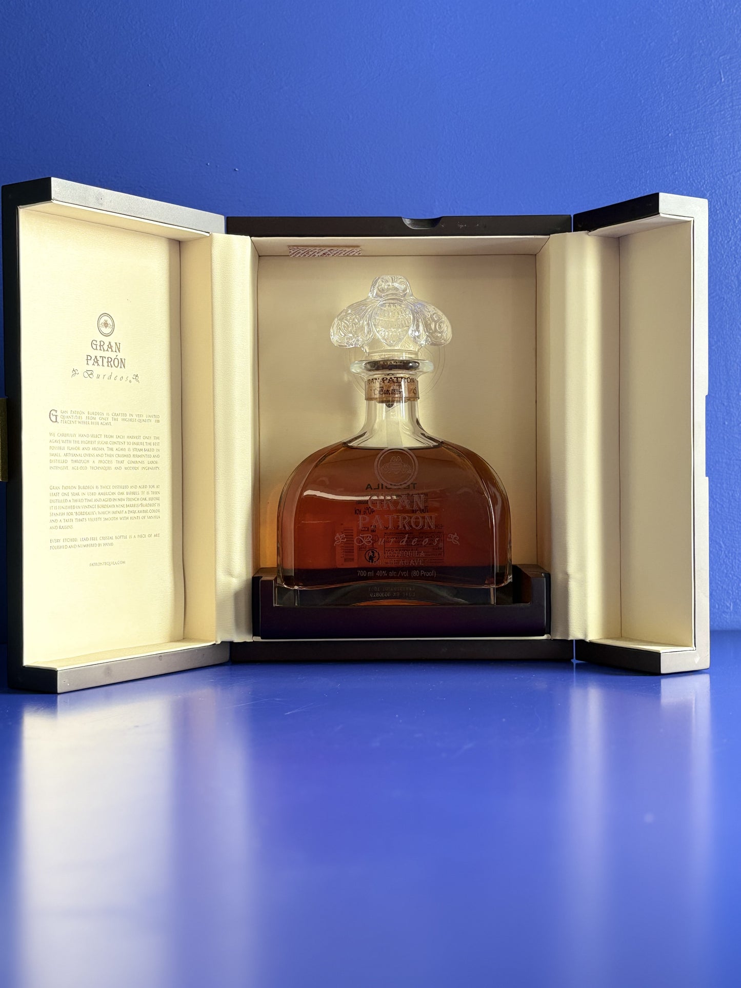 TEQUILA GRAN PATRON BURDEOS
