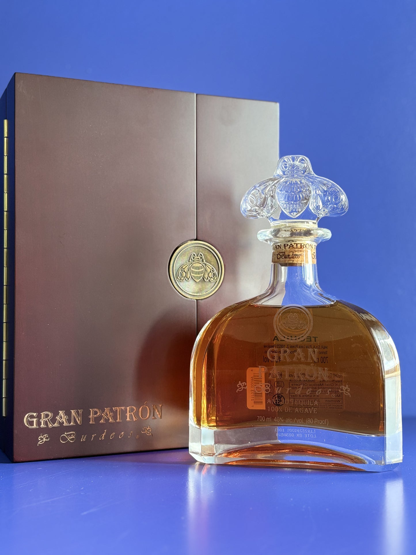 TEQUILA GRAN PATRON BURDEOS